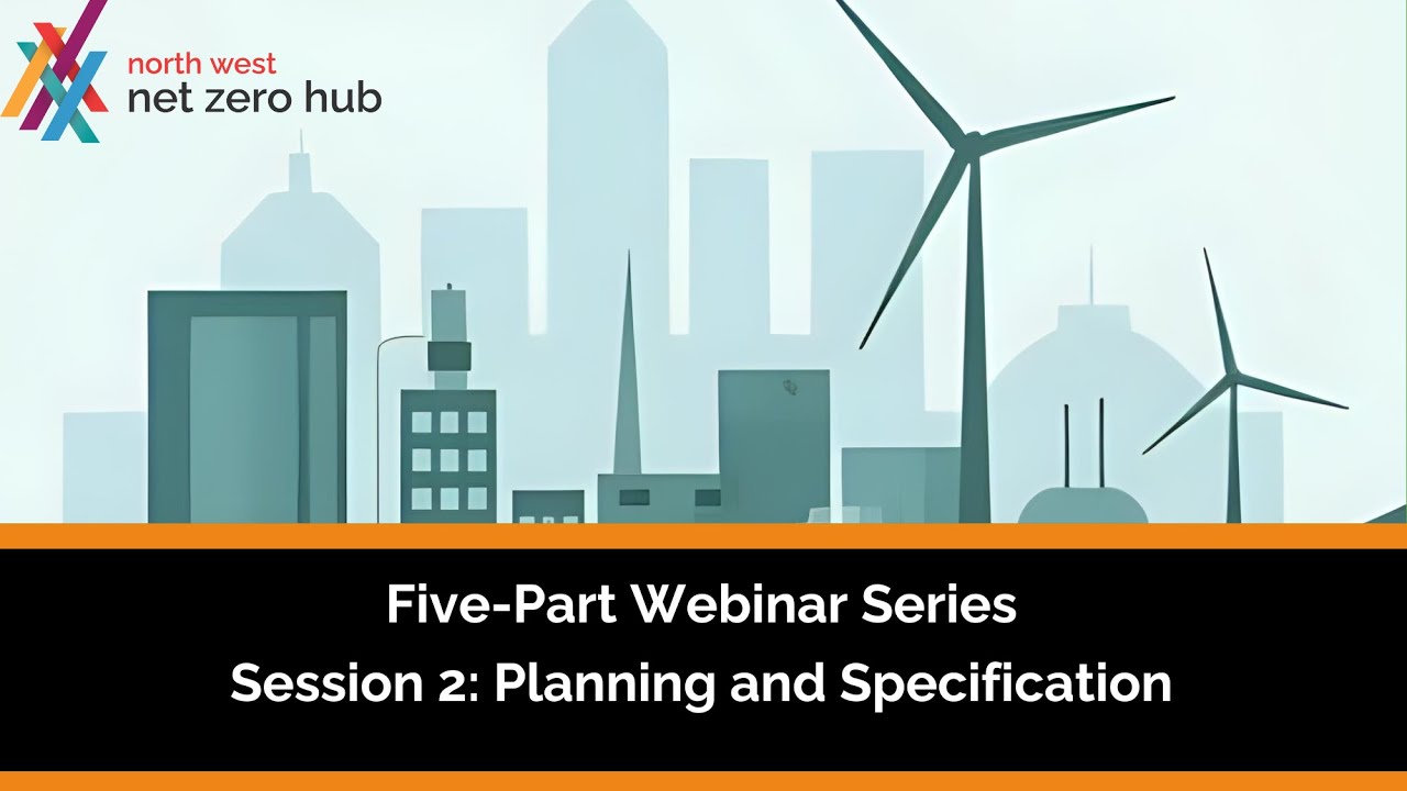 Heat Pump Webinar Series – Session 2: Planning and Specification