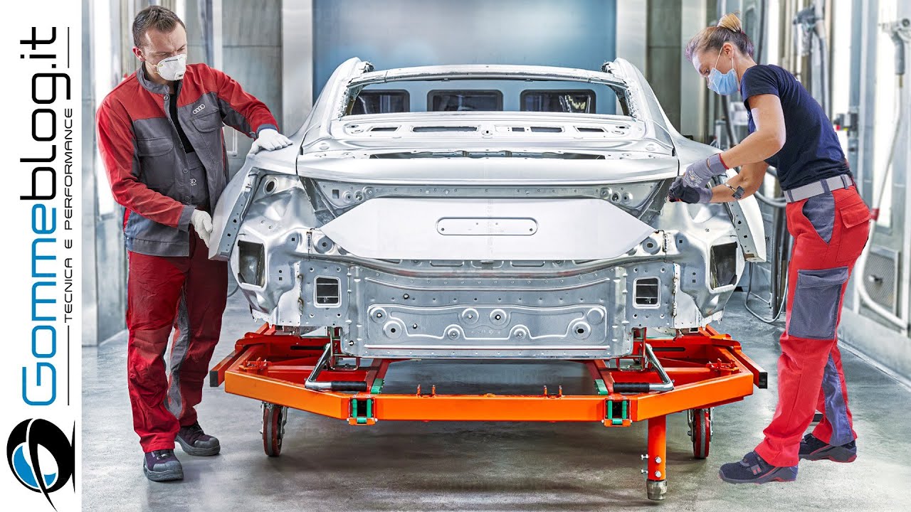 Производственный процесс Audi 🇩🇪 От Q4 до e-tron GT
