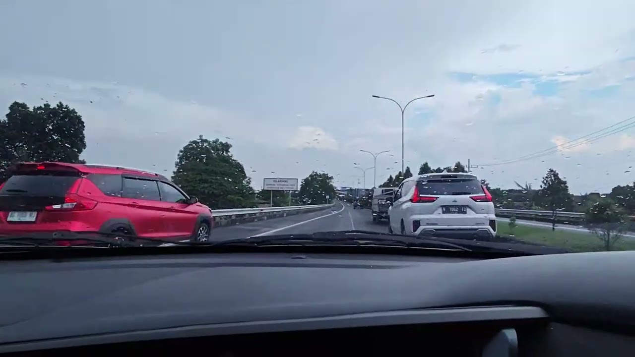 🔴 Heavy Rain and Thunder Sounds for Sleeping - Road Trip | Perfect Thunderstorm for Rest, Live