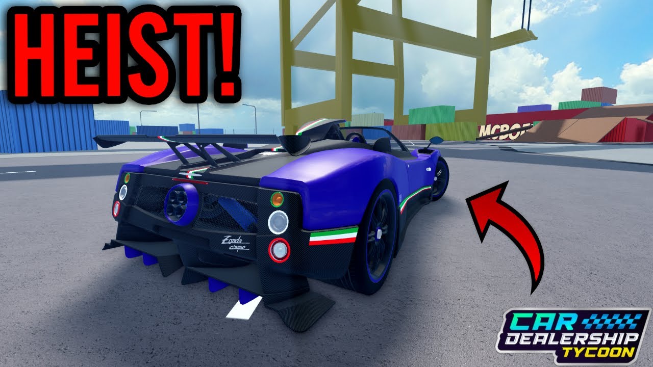 ЭТО НОВОЕ ОБНОВЛЕНИЕ ОГРАБЛЕНИЙ СВОДИТ С УМА!! (Car Dealership Tycoon)
