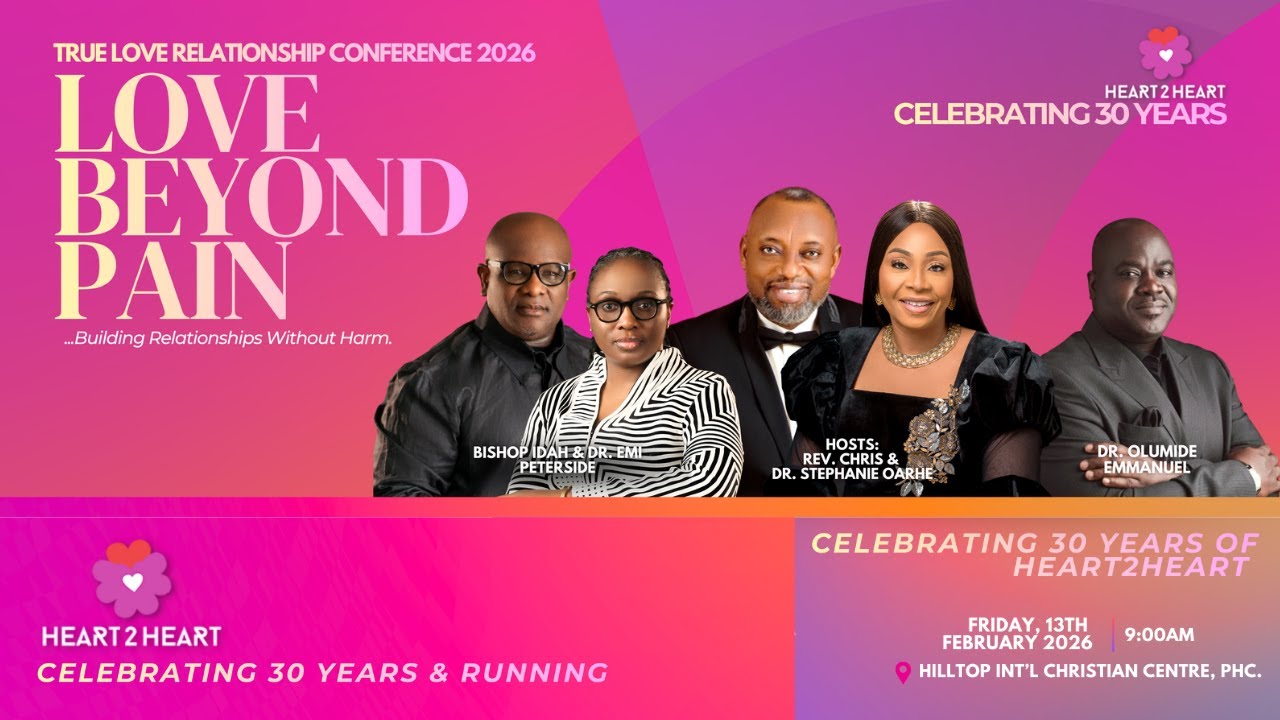 True Love Relationship Conference 2026 with Dr Stephanie OARHE (22.02.2026)