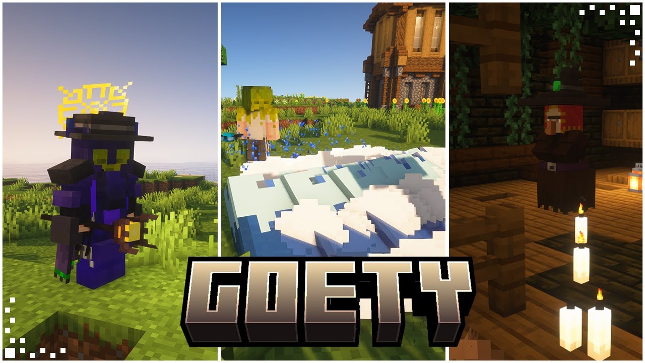 Goety - The Dark Arts (Minecraft Mod Showcase) | The Ultimate Dark Magic Mod | Forge/NeoForge 1.20.1