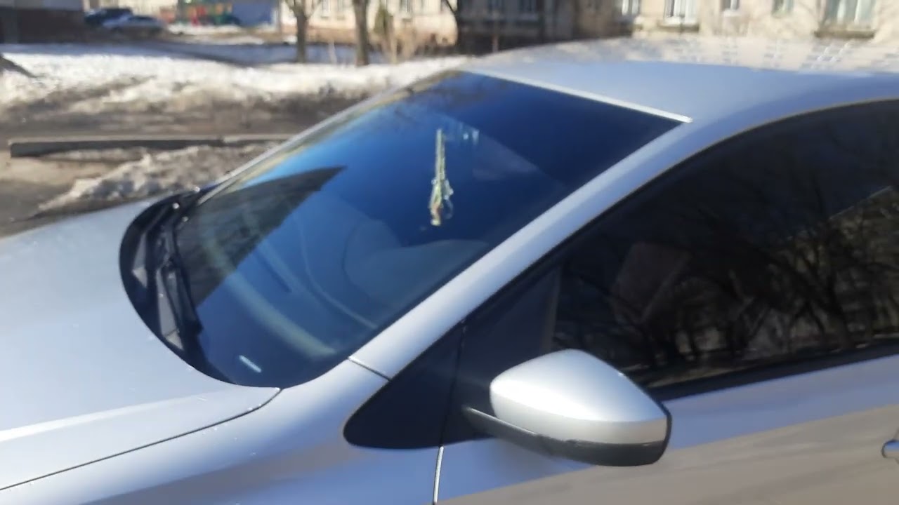складывание зеркал на поло седане