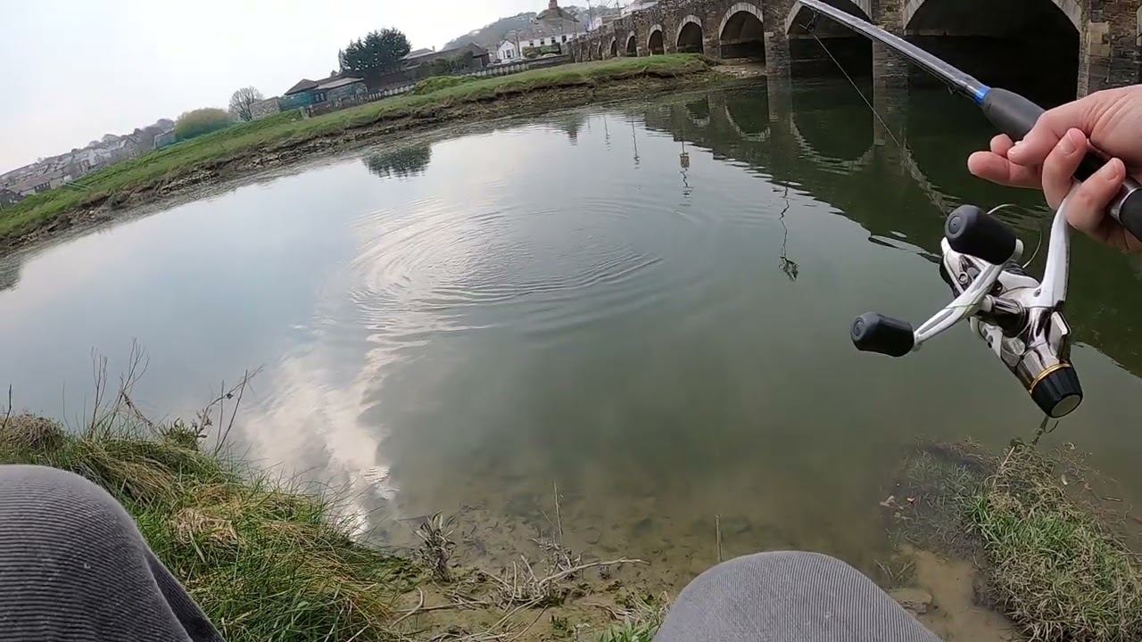 Mullet fishing, River Camel 28/03/22