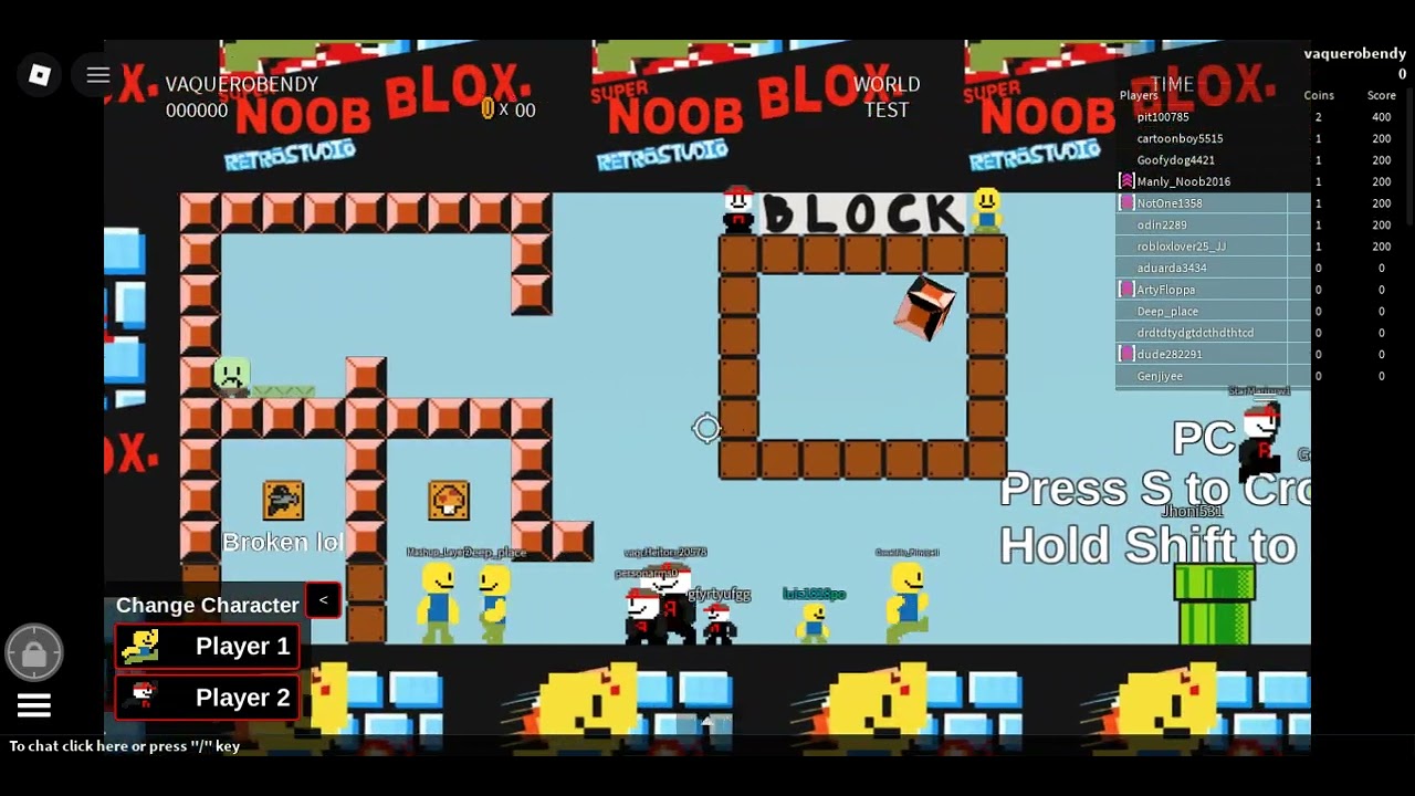 Retroblox adventure