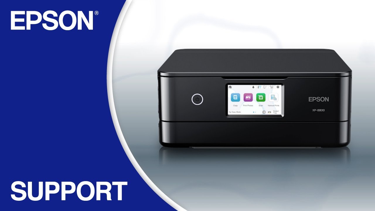 Epson Expression Photo XP-8800 | Wireless Setup Using the Control Panel