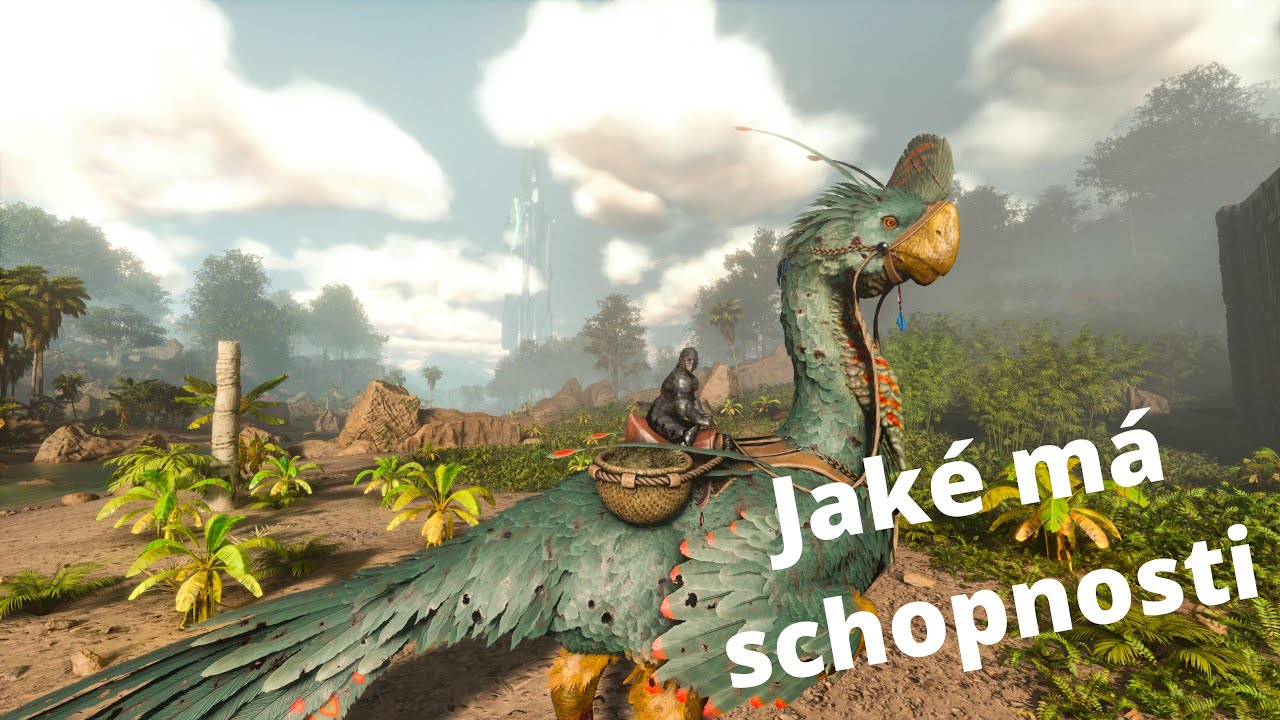 Jak ochočit Gigantoraptora a jeho schopnosti ( Gigantoraptor taming ) - Ark Survival Ascended CZ/SK