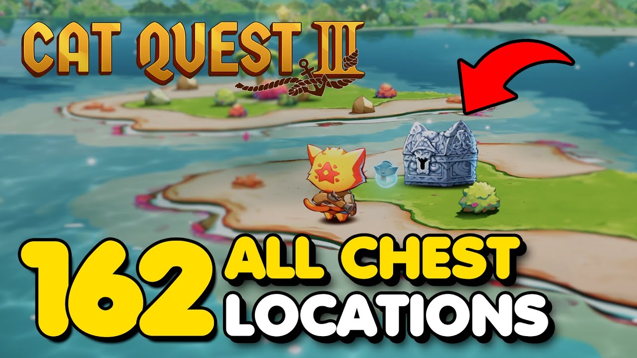Cat Quest 3 - All 162 Treasure Chest Locations Guide