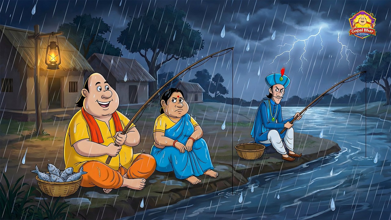 মুষলধার বৃষ্টিতে মাছ ধরতে বেরোলেন গোপাল দাদা ও মন্ত্রী || Gopal Bhar || New Episode 2026