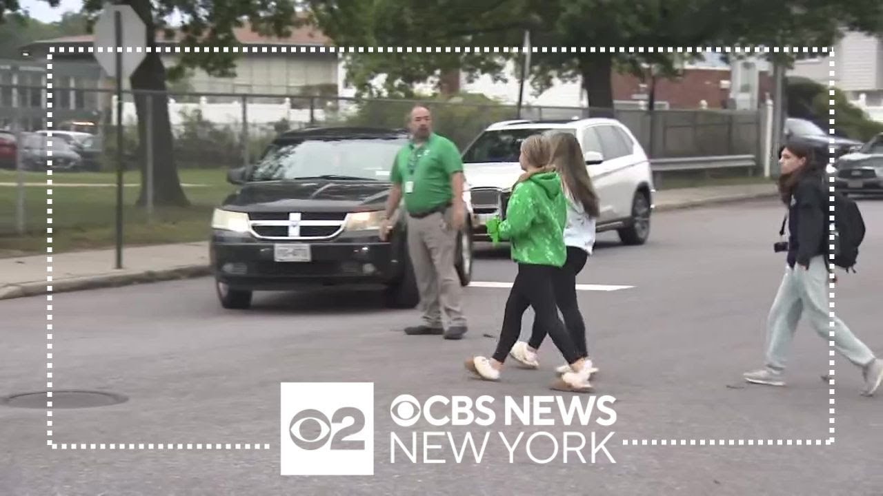 Show of solidarity for Farmingdale High School on Long Island