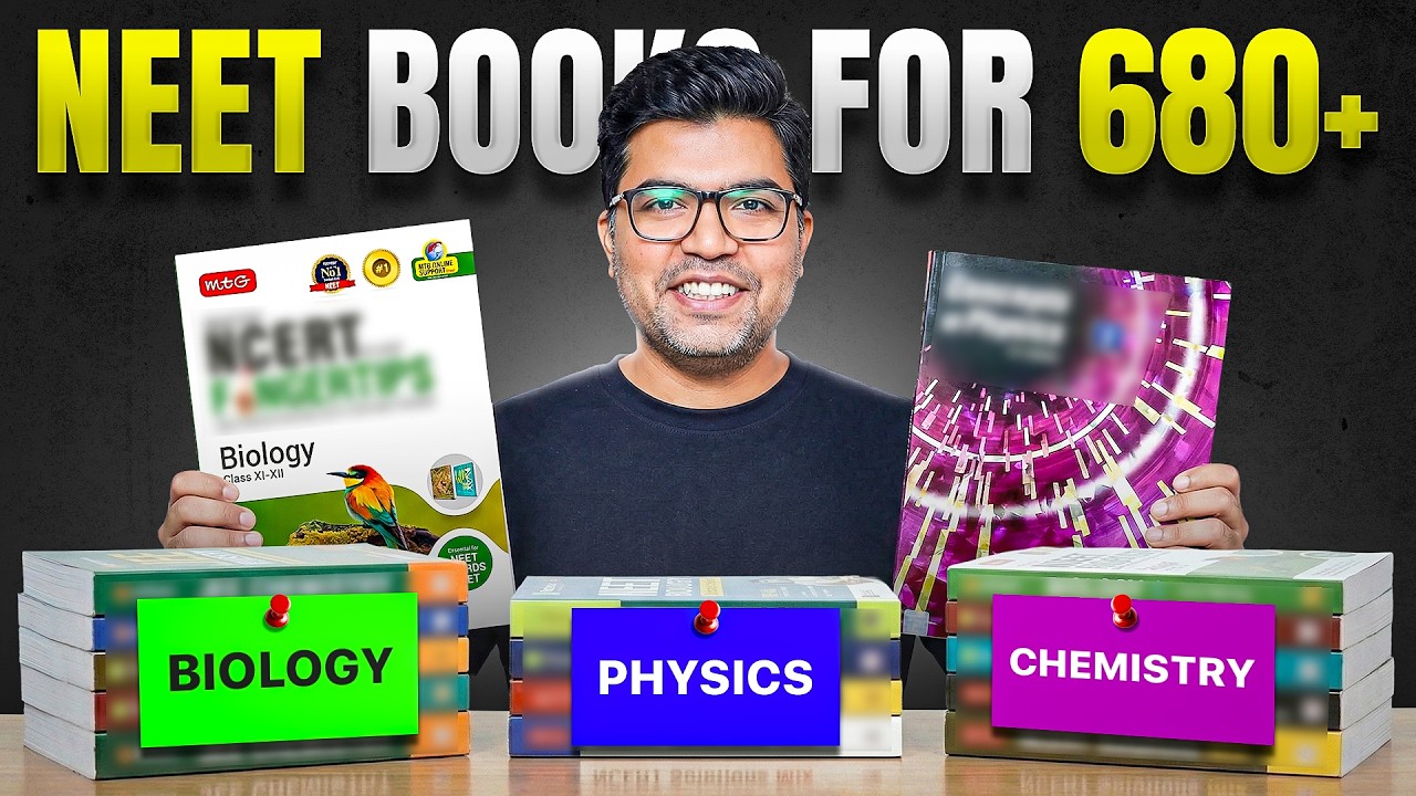 Best Books for NEET Preparation | NEET 2028🔥
