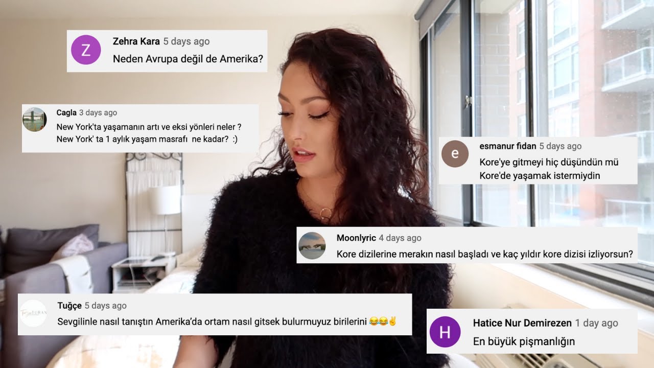 SORU CEVAP!! | merak edilenler, kore dizileri, amerika, beni tanıyın q&a☕️