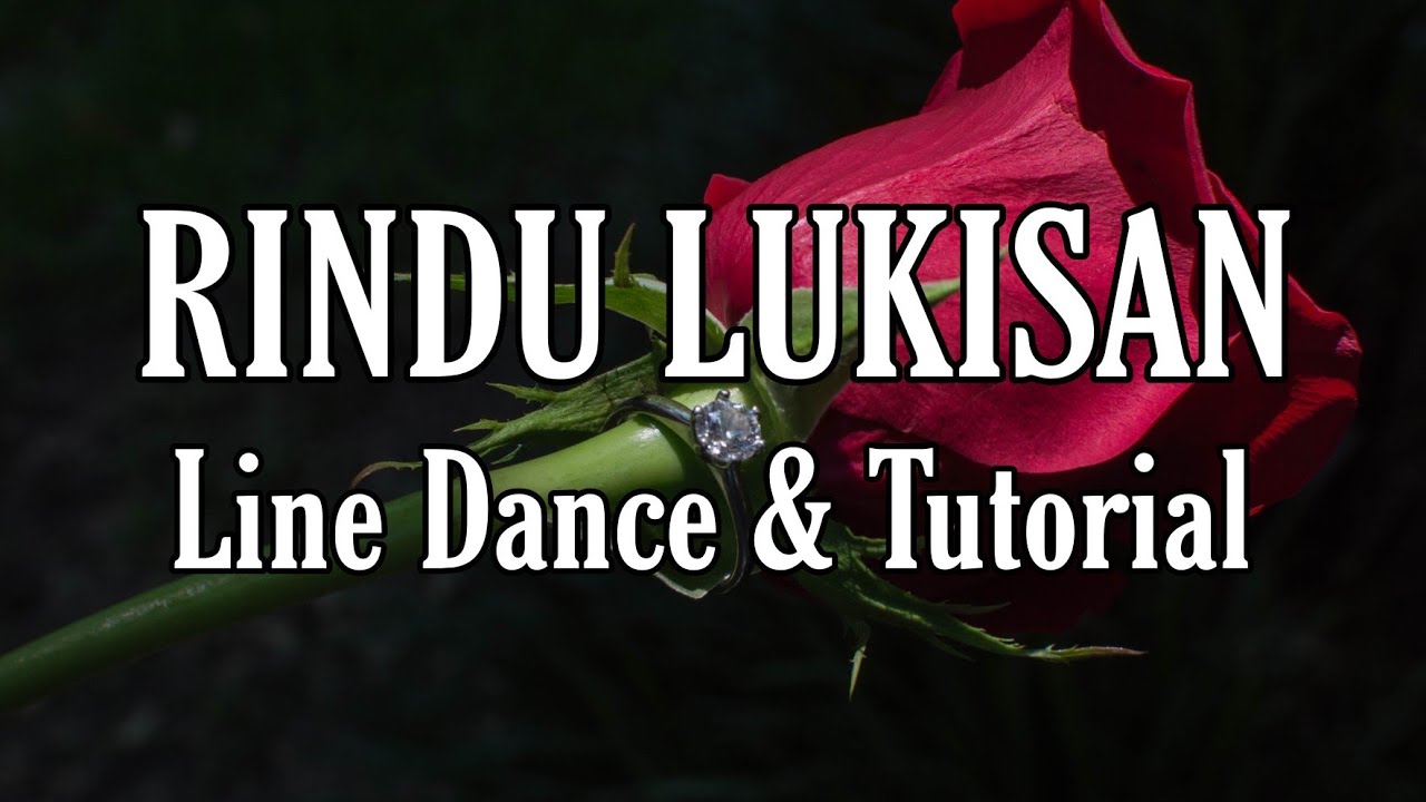 RINDU LUKISAN - Line Dance (Dance&Tutorial)
