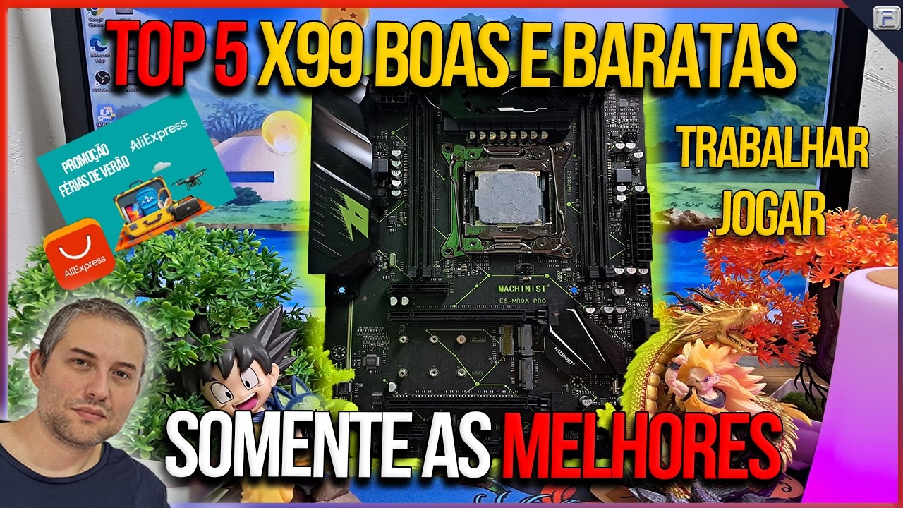 AS 5 MELHORES PLACAS MÃE X99 PARA COMPRAR AGORA EM 2025