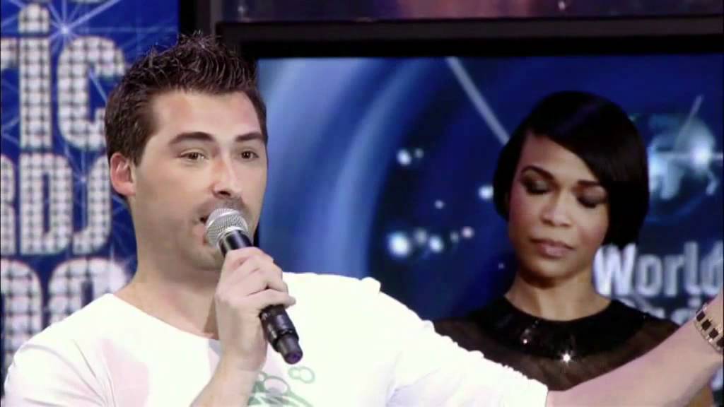 Laurent Wolf & Anggun at WMA 2008