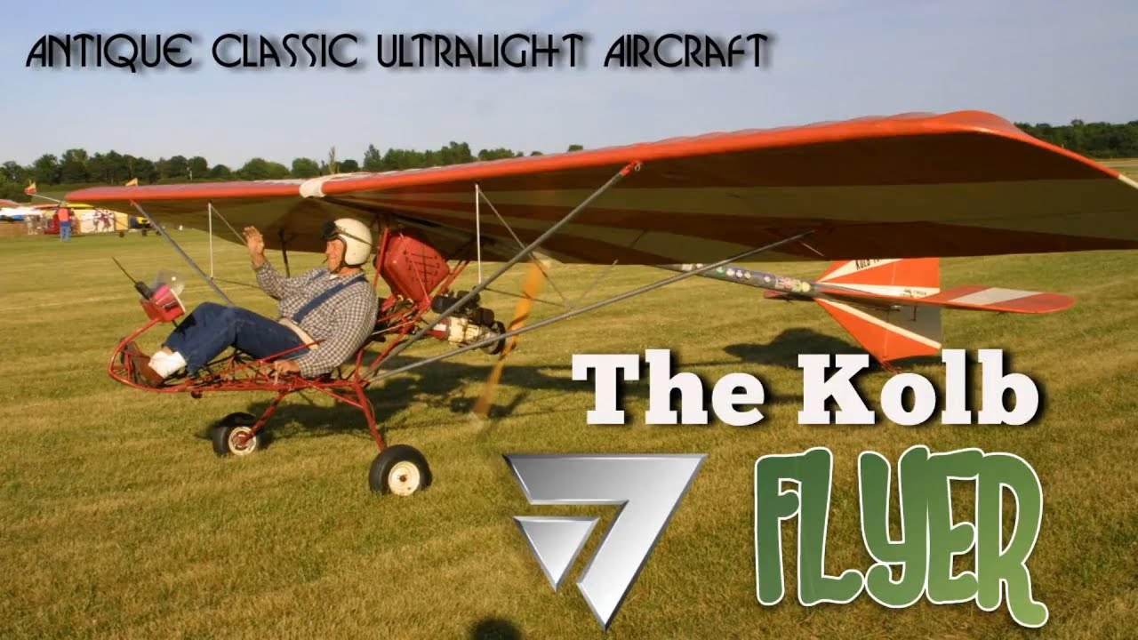 Kolb Flyer, twin engine, part 103 legal ultralight aircraft, by Homer Kolb
