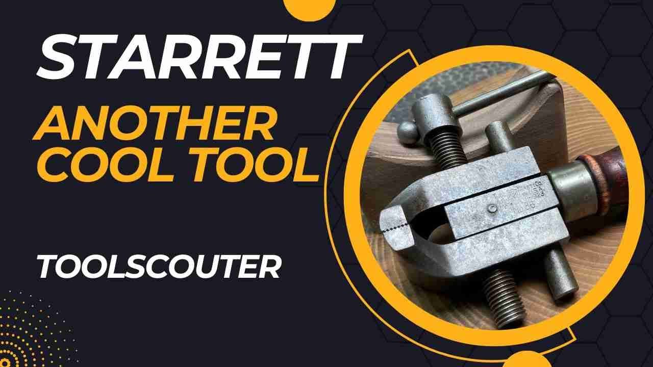 Collectable Starrett Hand Vise, Quality Tool