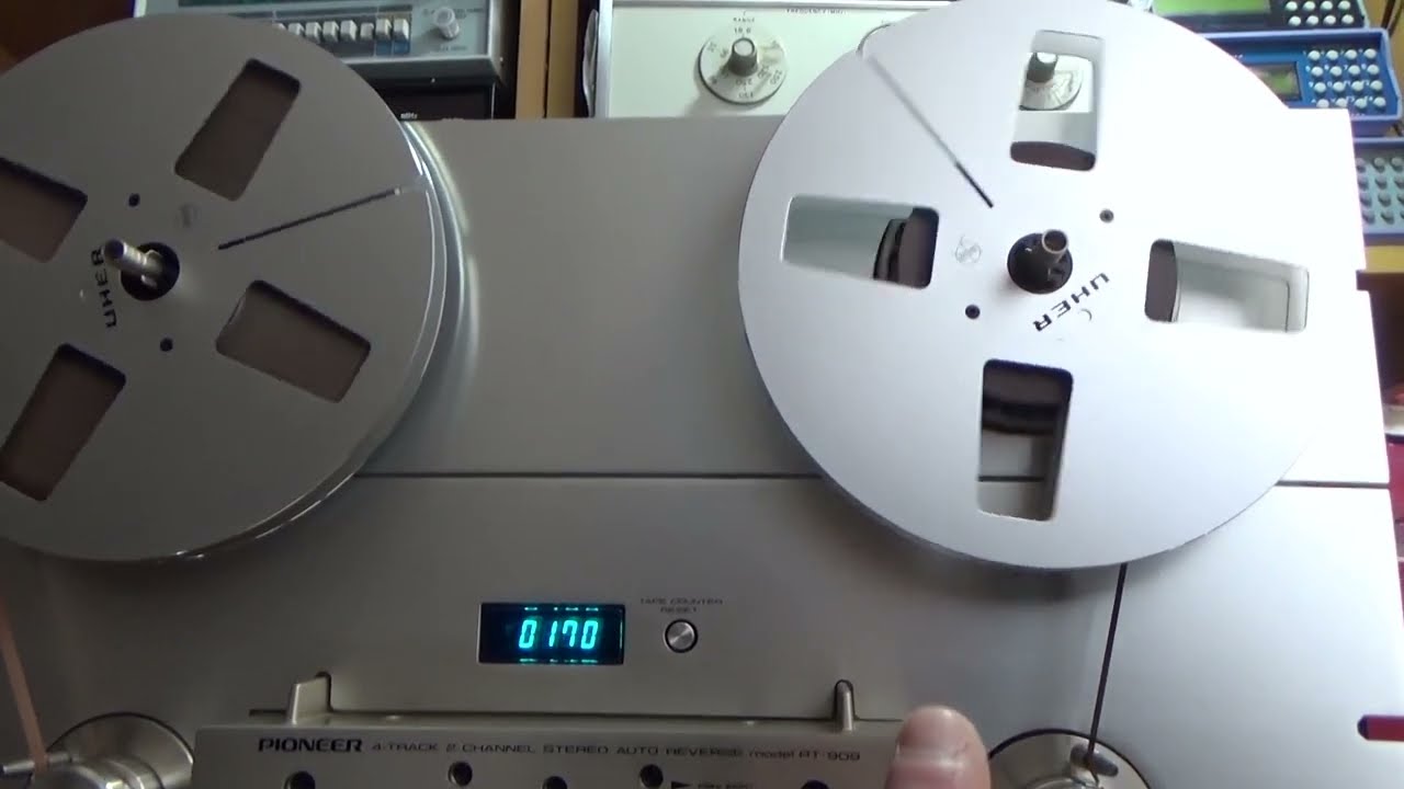Reparación de grabadora R2R Pioneer RT-909