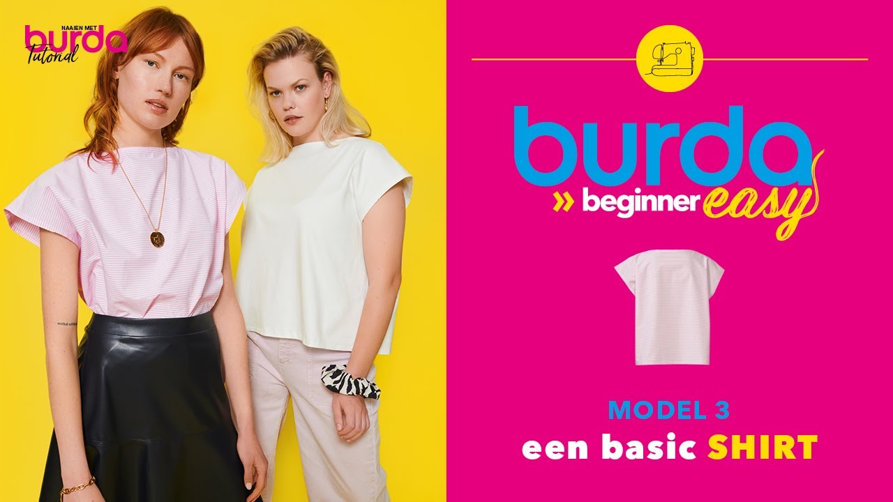 #3 een basic-shirt | burda easy beginner 2022