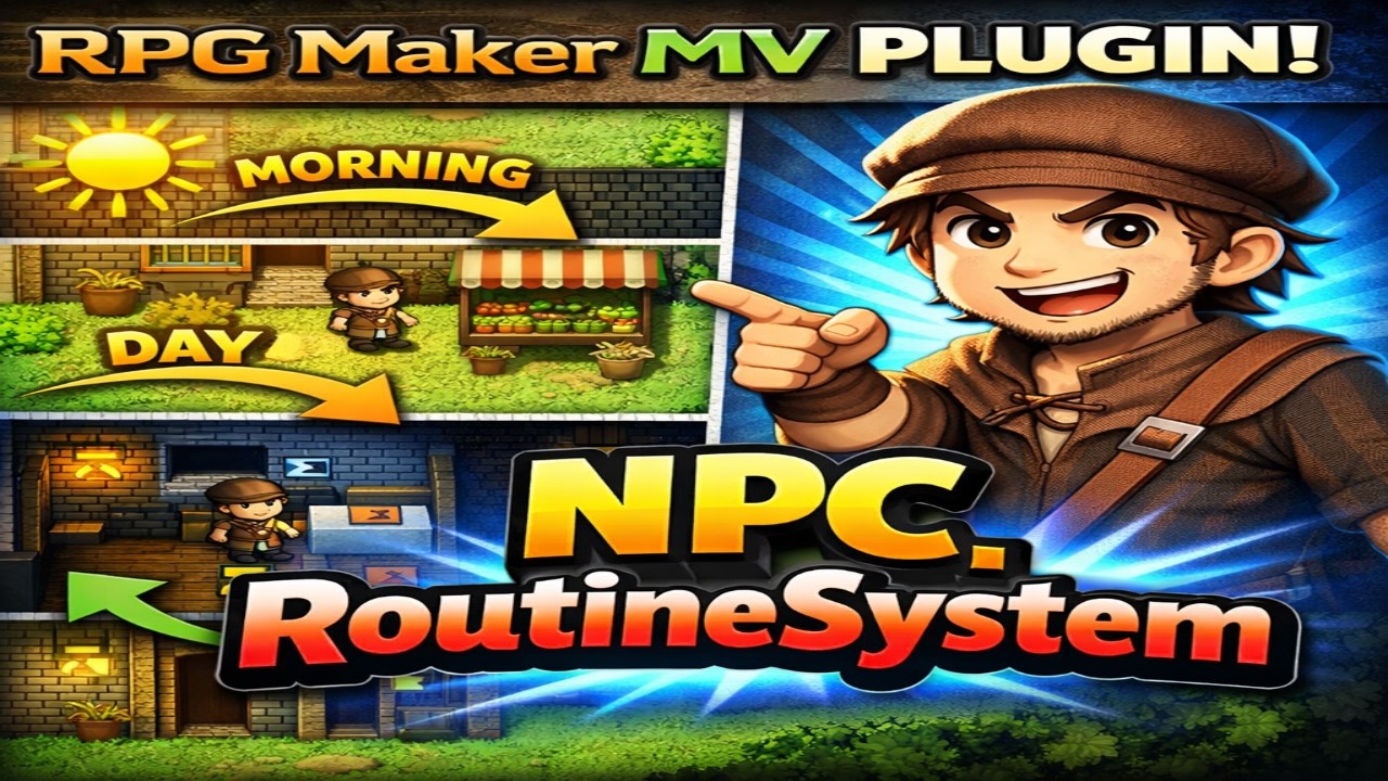 NPC Routine System | RPG Maker MZ