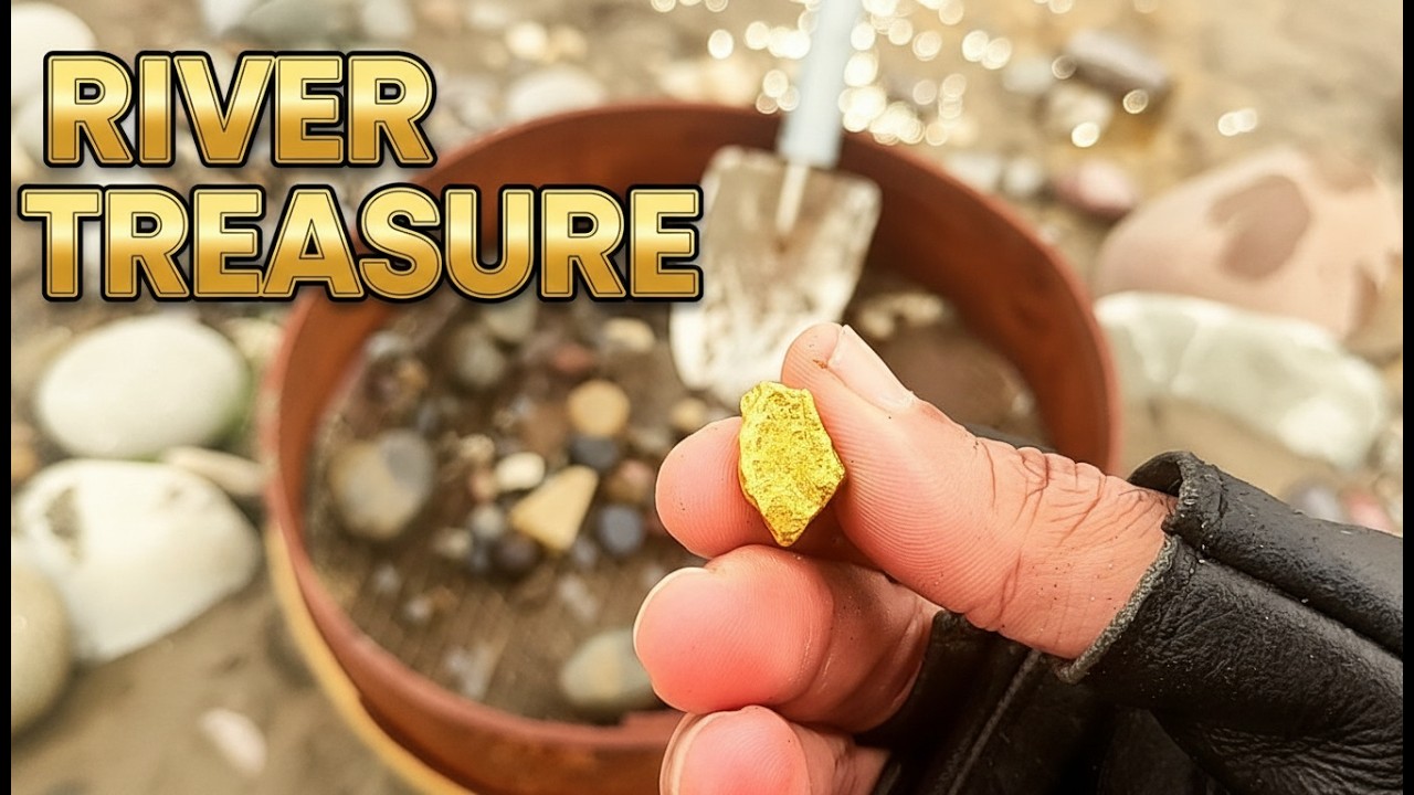 River Treasure Hunt: I Found a Real GOLD Nugget in the Water!