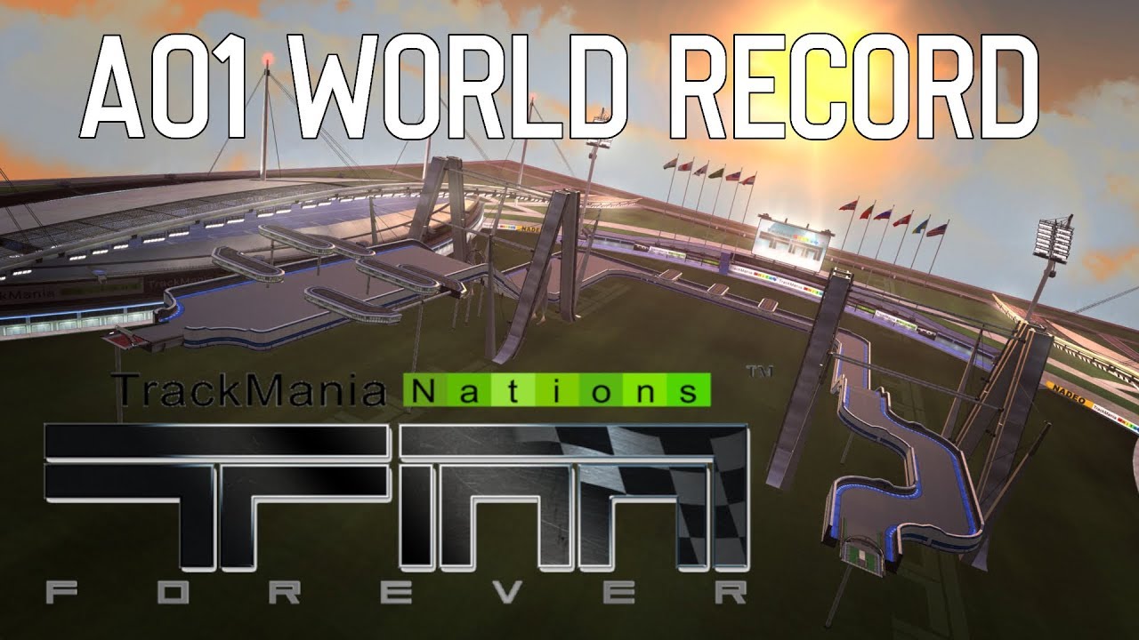 TrackMania Nations Forever A01-Race | WORLD RECORD by riolu!