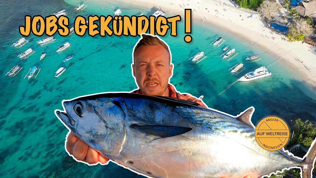 Angeln und Reisen - Von Hamburg nach Bali - Indonesien – Hochseeangeln , Action, Catch&Cook