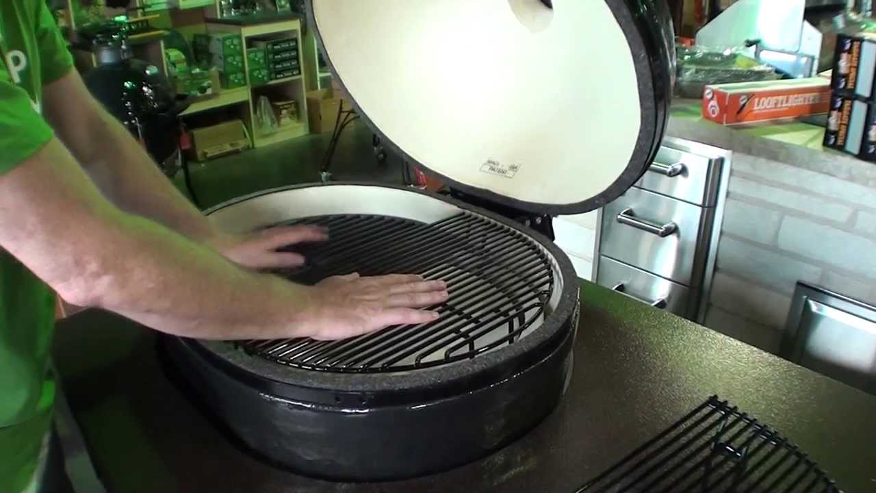 The Primo Grill for direct grilling and indirect heat -Copy of 00292