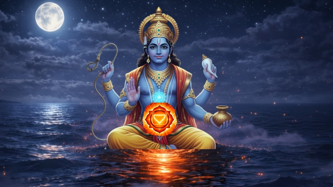 🌊 ವರುಣ ದೇವರ ಕೃಪೆ | ಸ್ವಾಧಿಷ್ಠಾನ ಚಕ್ರ ಜಾಗೃತಿ | ಭಾವನಾತ್ಮಕ ಸಮತೋಲನ & ಆಳವಾದ ನಿದ್ರೆ ಲೋಫಿ