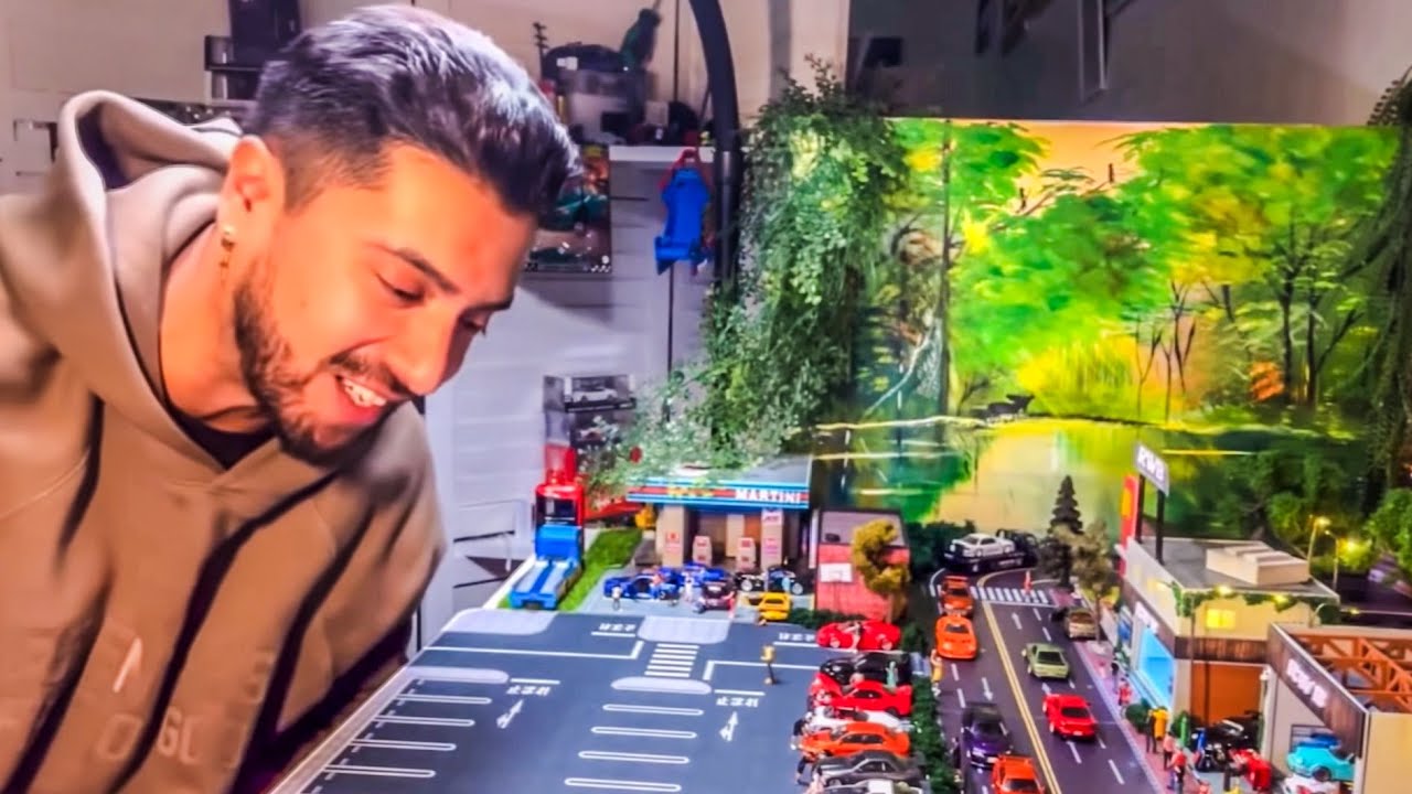 Самые детализированные литые модели автомобилей и диорамы в масштабе 1:64 | Техника создания диор...