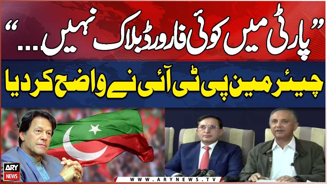 PTI is united, no Forward Block in party, says Barrister Gohar