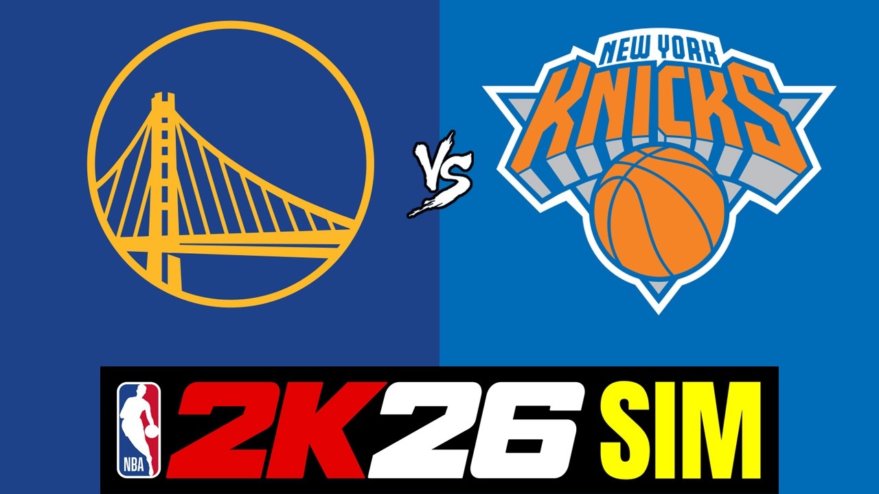 Warriors vs Knicks -  FULL GAME SIM | NBA Simulation (3/15)