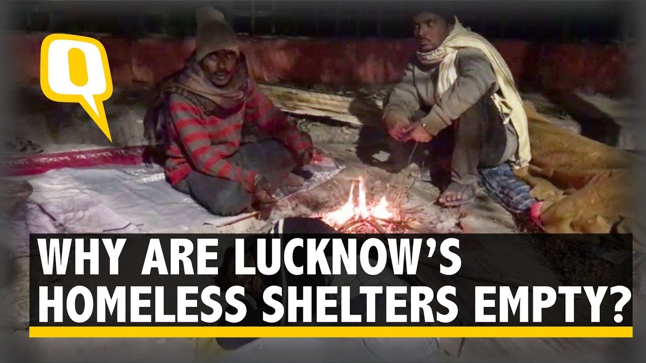 Lucknow's Homeless Are Ready to Brave the Winter, But Not the Night Shelters | The Quint