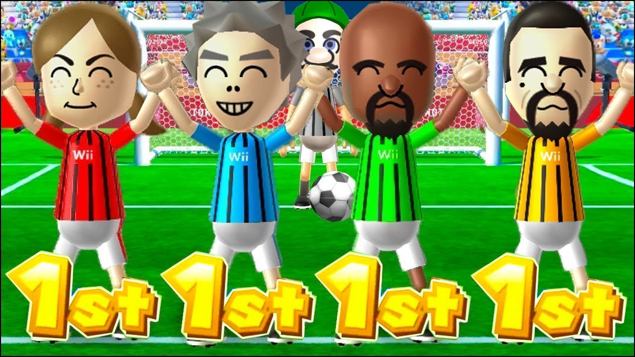 Wii Party MiniGames - Player Vs Lucia Vs Matt Vs Victor (4 Players,Master Difficulty)