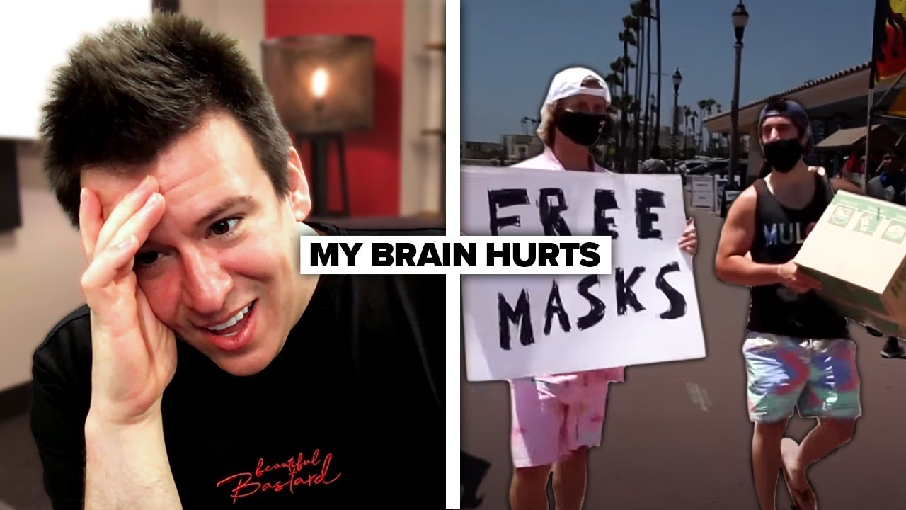 DeFranco Reacts To Youtubers Solving The Mask Shortage In Huntington Beach