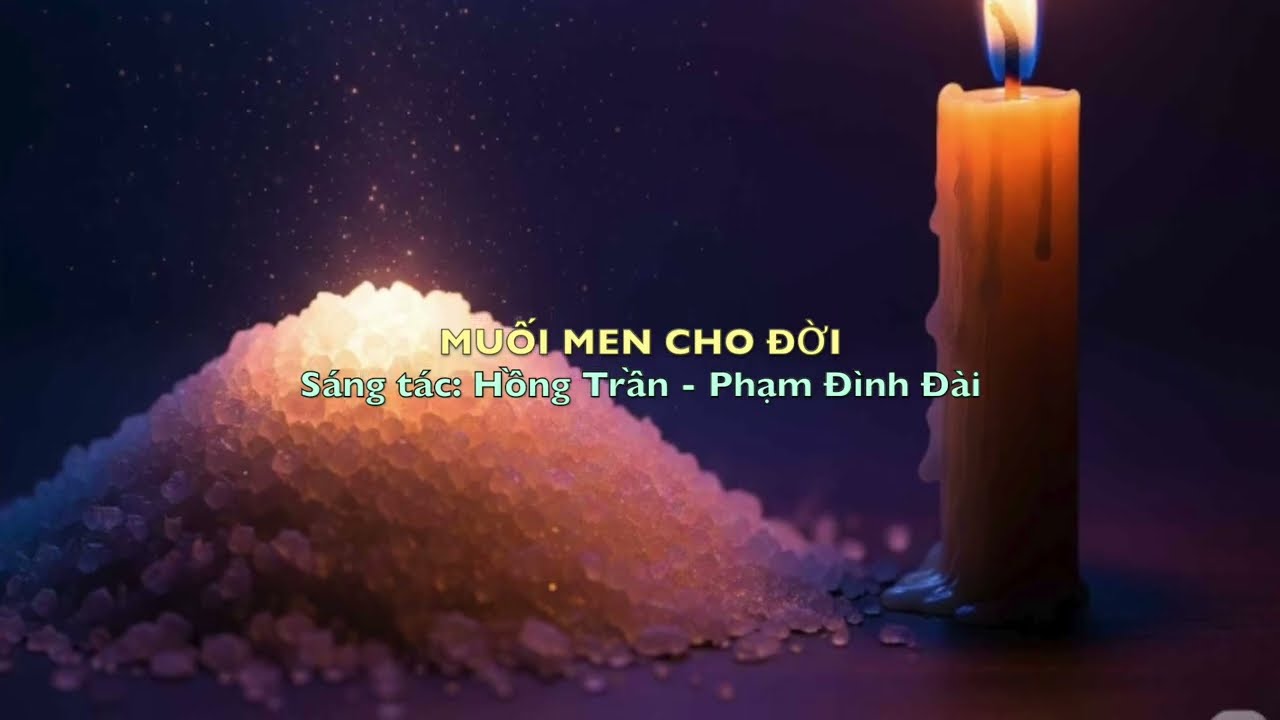 MUỐI MEN CHO ĐỜI - Hồng Trần - Phạm Đình Đài