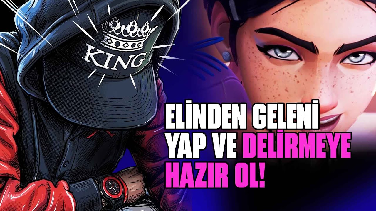ELİNDEN GELENİ YAP VE DELİRMEYE HAZIR OL! | VALORANT DERECELİ