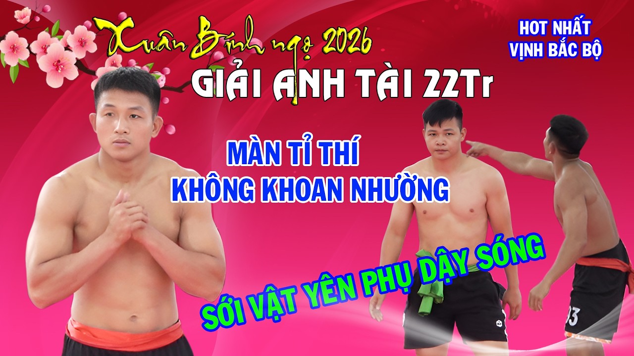 Đấu vật hay đấu võ? Ngô Thế Sao khiến sới vật dậy sóng | Giải anh taif tr