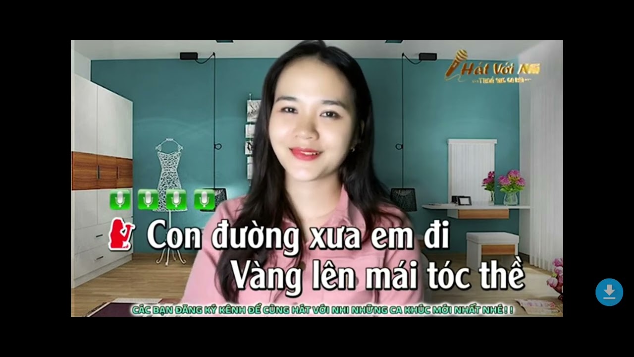 karaoke cover Con đường xưa Em đi/Thiếu giọng nam Hát với sông ca với Tuyết Nhi