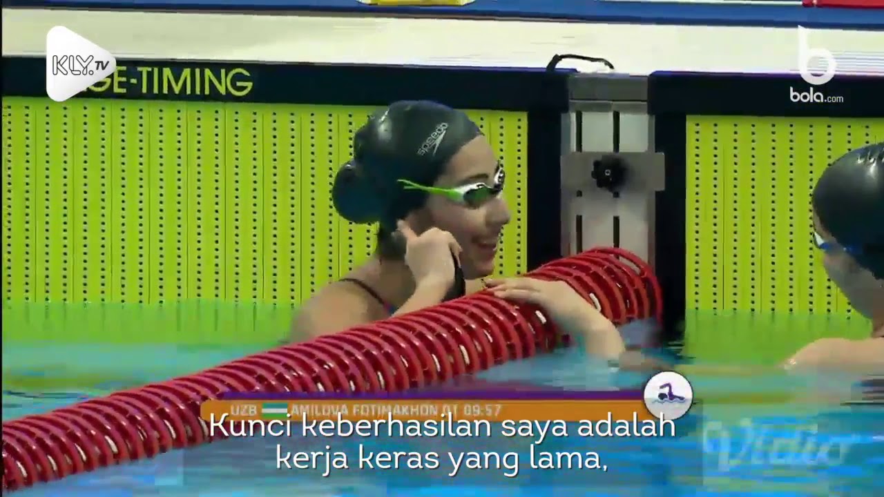 Mengenal Si Cantik Perenang Disabilitas Uzbekistan Pemecah Rekor Dunia