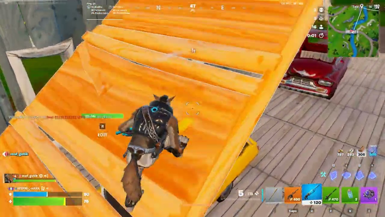 Fortnite ff leuk reload potje.