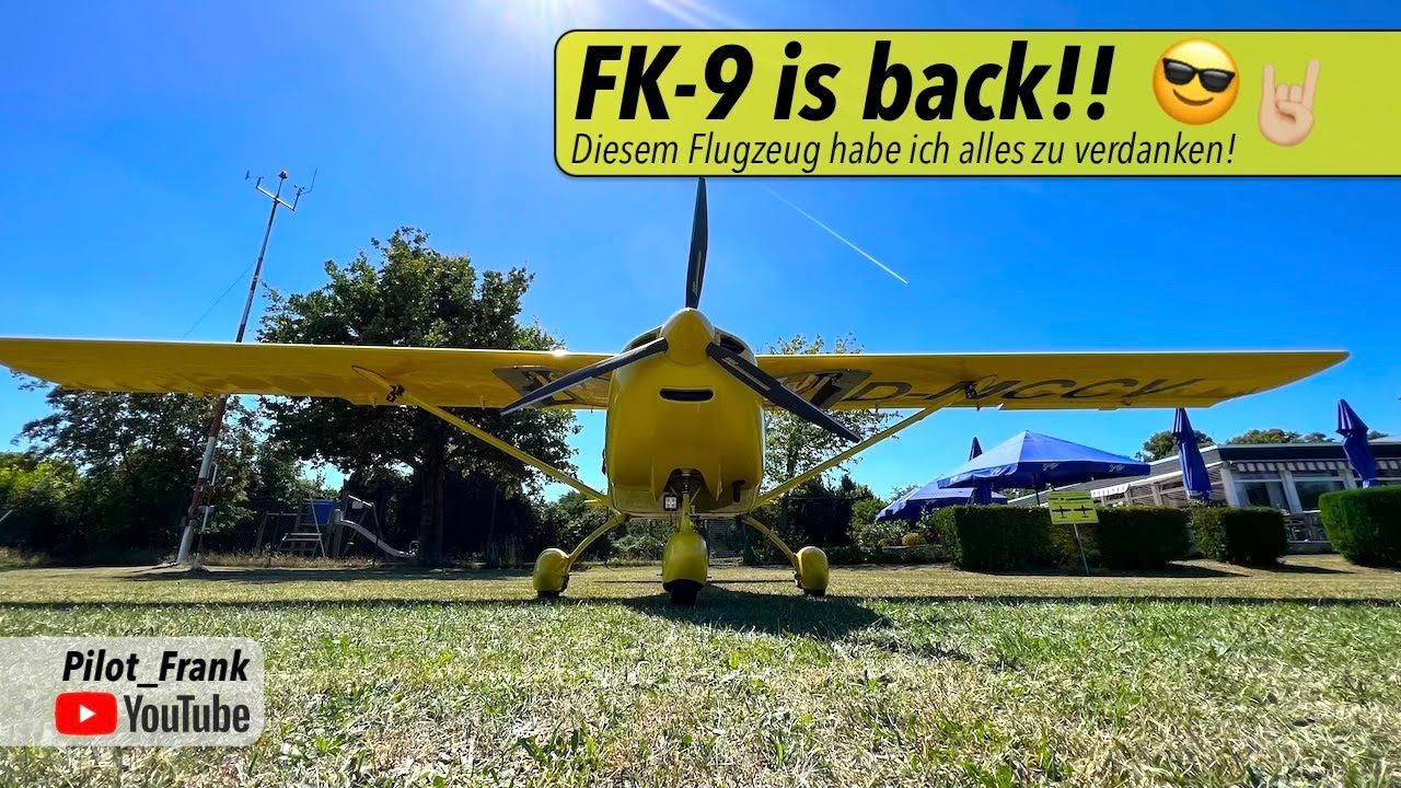 Ultraleichtflugzeug FK9, mein Baby! 🥰