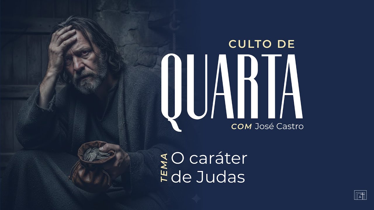 Culto de Oração | O caráter de Judas | José Castro - 04/02/2026 (Qua)