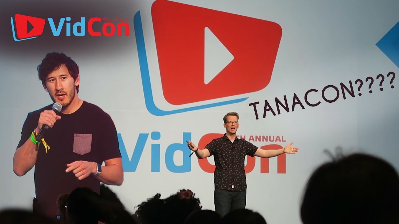 MARKIPLIER, HANK GREEN & TANACON??? | VidCon US 2018 | Day 3