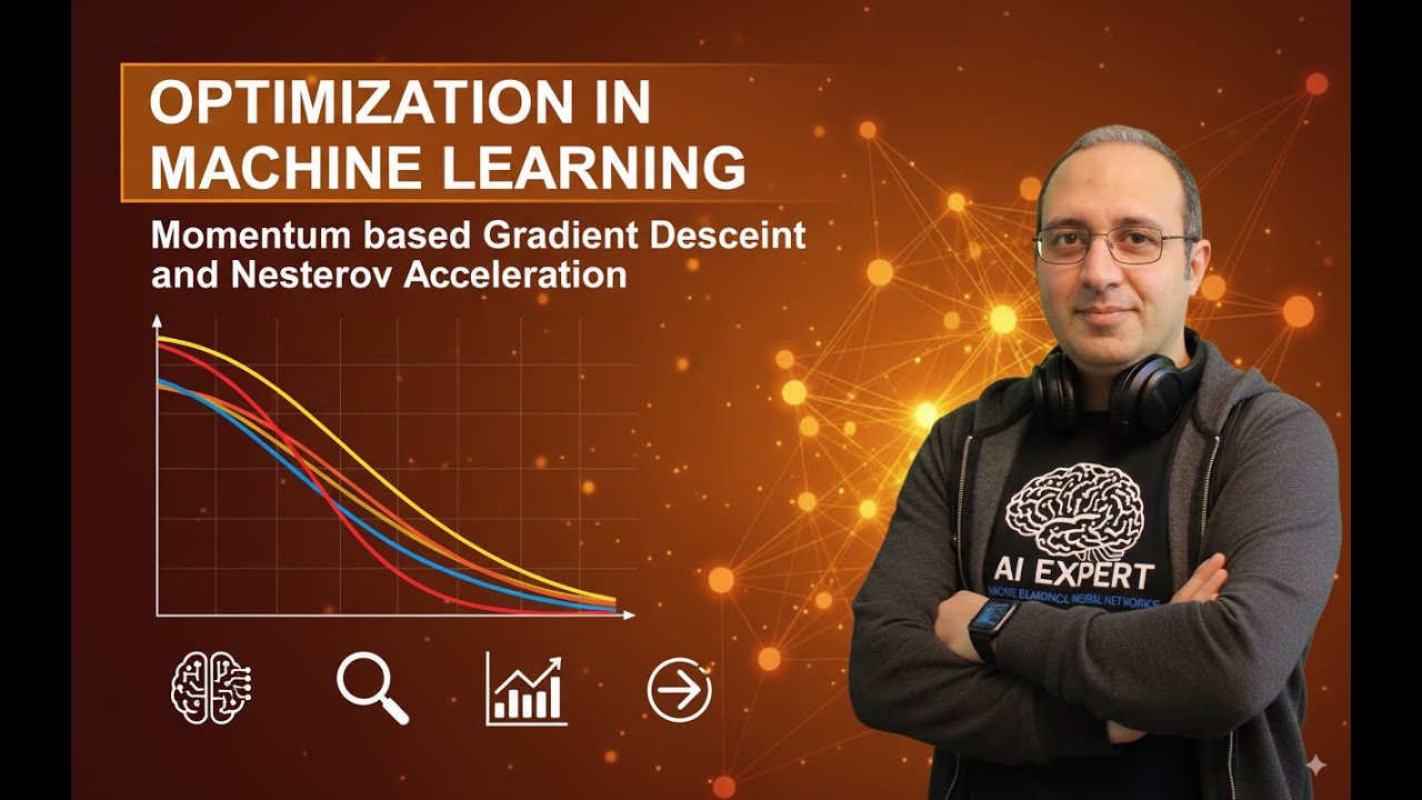 Optimization in machine learning (Part 02) Momentum based Gradient Descent and nesterov acceleration