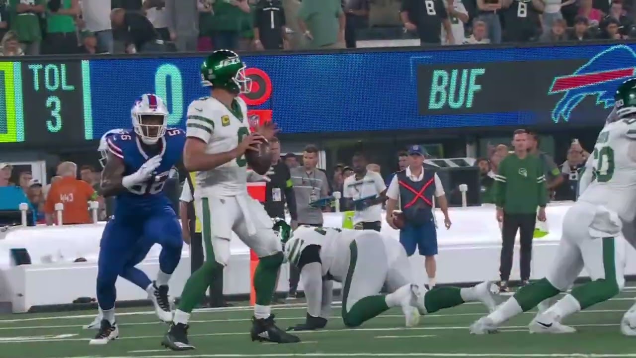 Aaron Rodgers season-ending Achilles injury early in 1st Jets game