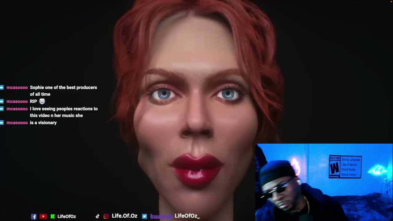 SOHPIE FACESHOPPING FIRST TIME REACTION!