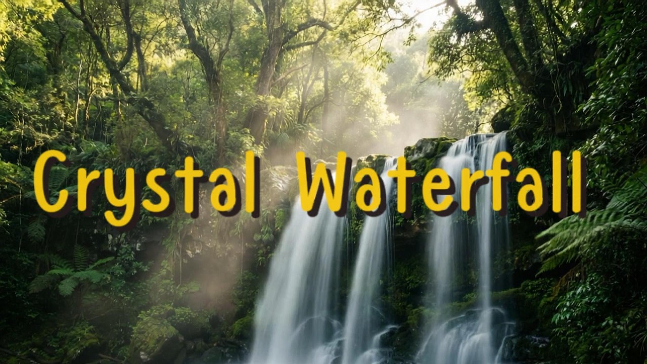 Crystal Waterfall - Deep Relax Station 💎