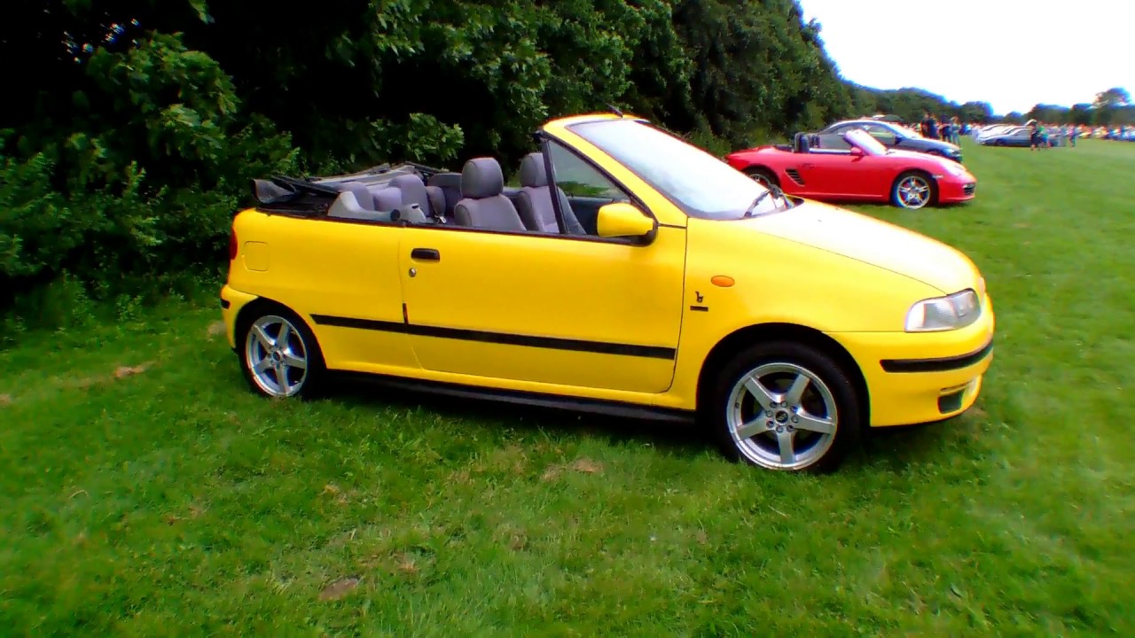 1995 Fiat Punto Cabriolet.