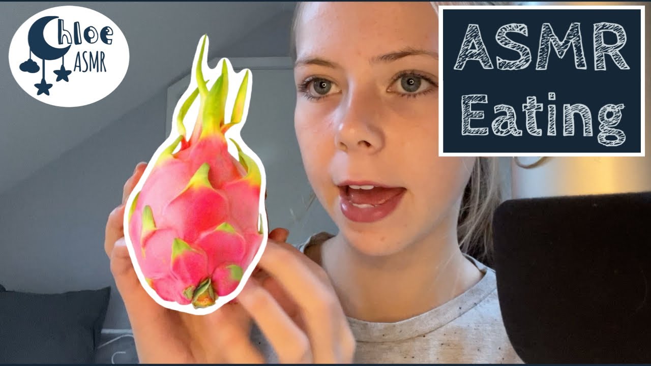 ASMR Dragon Fruit Mukbang  | Eating Sounds by ChloeASMR